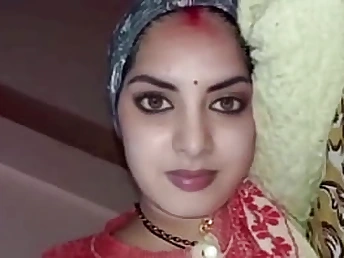 Indian Bhabhi Monu gets her pecker-squashing gash nailed rigid by her step-dad's friend in cowgirl-style