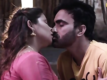 Massive-boobed Indian unexperienced gets her magnificent bum porked in Open Palm Chull Hindi vid