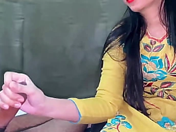 Desi step-mom Indian Hancock heads horny with her large caboose in super hot family porno video