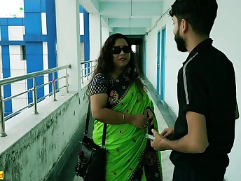 Hot Indian Bhabhi gets her holes stuffed in a steamy Indian lovemaking suntanned