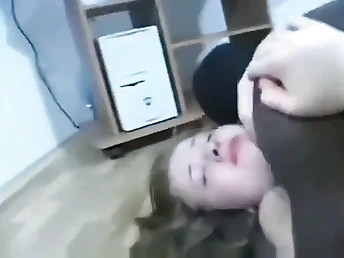 Observe this wondrous dame swallow down every inch of that dark stud's cock