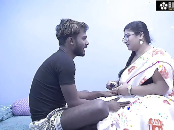 Kinky college girl gets insane with her Indian instructor on Educator trains her how to poke