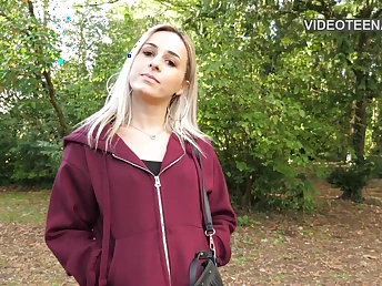 Yr. Marine's Fresh Porno Audition: A teen anent small tits and a big pest takes it deep and hard!