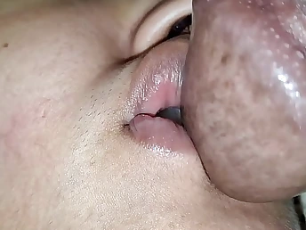 Sonny's internal interjection for his stepmommy's cock-squeezing chocolate-colored coochie