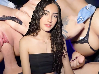 Watch this gorgeous, young Latina take on a multiform orgasmic pounding on dating app