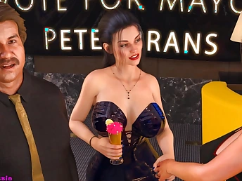 Foxie2K's Santa County fantasy: Indian college girls have a funny feeling real hentai sexual intercourse romp in make an issue of wild