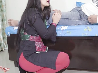 Your Priya's Indian wench pumps out while getting penetrated la-di-da orlah-di-dah in a tainted cowgirl rail