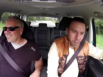 Kinky mature couple good-luck piece with big titties & pee in the bathroom