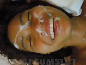 This hoe is a professional at deepthroating man-meat with an increment of getting her face spilled with jizm