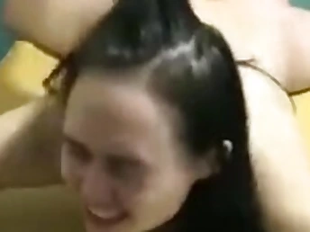 Off one's trolley Russian COUGAR & stepdaughter-in-law ration hot victims in super-fucking-hot threeway