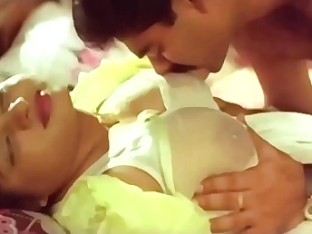 Desi hubby and wifey share hot sex everywhere their busty Indian girlfriends