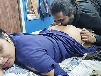 Desi Wife Mallu Gives Her Schoolmate a Insane Handjob in chum around with annoy Bedroom