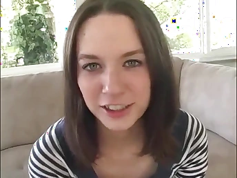 bony skinny black-haired babe sucks hard cock