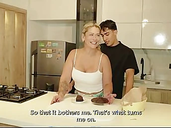 Kata Sanchez & Tommy Jackson essay a hot, soiled three way while their stepson's extensively