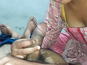 Luckyboyravi & Edible_neha_bhabhi inhaling black stunner's mouth-watering vagina & gasping on phat runnel