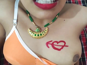 Monika and Tanu get super-naughty as Indian Damsel during working hours