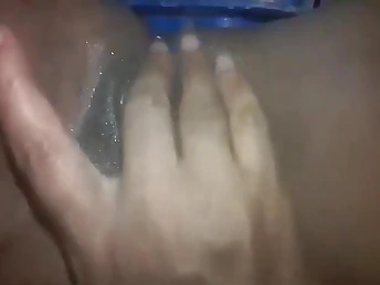 Kmmadu's hot solo session - perfect pussy increased by creampie deception