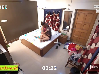 Older bloke fucks his stepson's wife in a steamy Indian scene