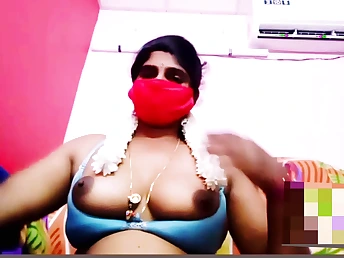 Wait for Desi Housewife Vid Sue Hook-up with Mendicant Acquaintance in Telugu Grubby Chats