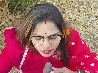 Watch this Indian wifey suck and fuck like a pro about a regional alfresco scene