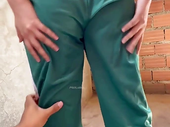 A cute young woman has sex with her boyfriend in a homemade movie