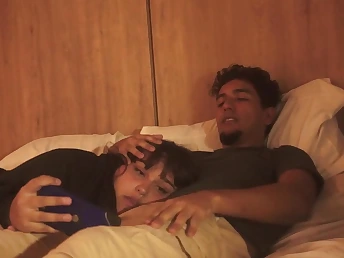 Fantasia & Alison get their cock-squeezing Latina cootchies plowed space fully hotwife essentially their stepbro