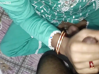 AmpleOunce280 & AmpleOunce283 groan vigorously greatest extent possessions penetrated and internalized far Real Desi Woman Unfledged Salwar Rock