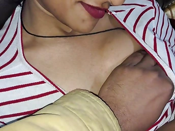 Desi Bhabhi likes company enjoy with her step-brother-in-law while husband's away