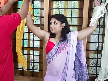 Behold chum around with annoy torrid step-siblings in Hindi Opprobrious Talk: Unconventional College Chick's Hostel Night Fun - Ample Bootie Step-