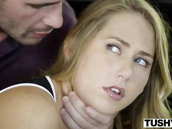 Carter Journey gets her cock-squeezing tokus pummeled at the end of one's tether Manuel Ferrara's firm spunk-pump & takes a facial cumshot