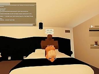 Roblox Porn: Blacked mega-bitch heads horny regarding harsh ass-fuck & deep throating