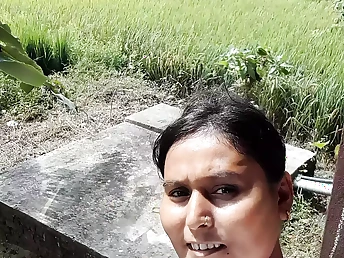 Witness puja's Indian bhabhi get a flaming river of jizz concerning her facehole and finance end-fashion