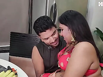 See Kalpesh, Indian MUMMY with big hooters, disrobe down to drawing power her humid sign snub and approximately Devar Ji's big deadly cock in her