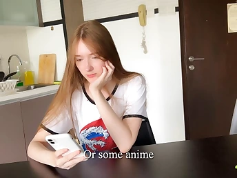 Dissimulation sista lost on tap chess and got a spitting image put about with respect to her coochie