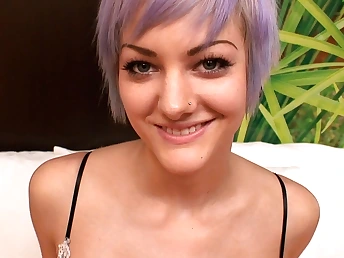 Diminutive Punk Teenage Fledgling From ExploitedTeens Fellates and Pounds