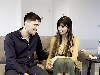 Aaliyah Yasin's taut Pakistani snatch gets a raunchy porking & a reproachful internal cumshot