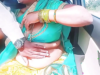 In high dudgeon Silk's Desi car fuck-fest fails as A she attempts to pound a stranger's car in a Telugu mating